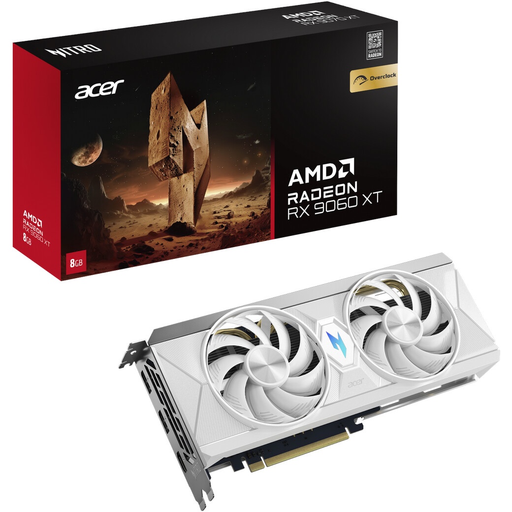 Видеокарта Sapphire RX9060XT PULSE 8GB GDDR6 128bit DP 2xHDMI 2FAN RTL