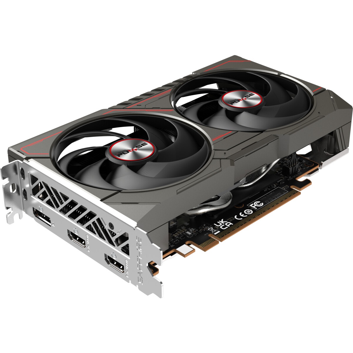 Видеокарта Sapphire RX9060XT PULSE 8GB GDDR6 128bit DP 2xHDMI 2FAN RTL