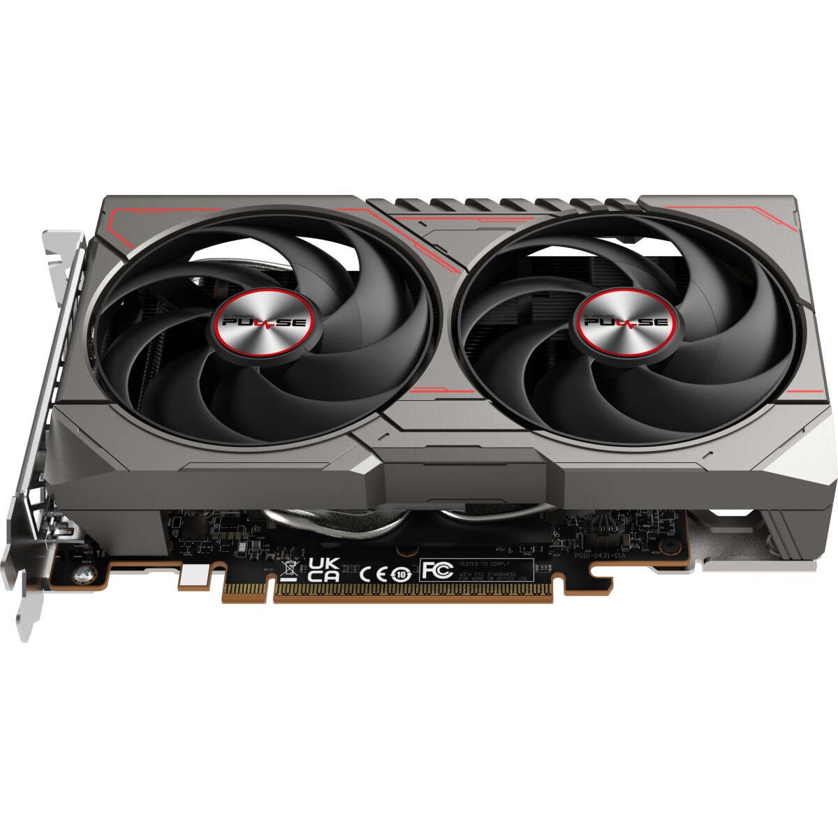 Видеокарта Sapphire RX9060XT PULSE 8GB GDDR6 128bit DP 2xHDMI 2FAN RTL