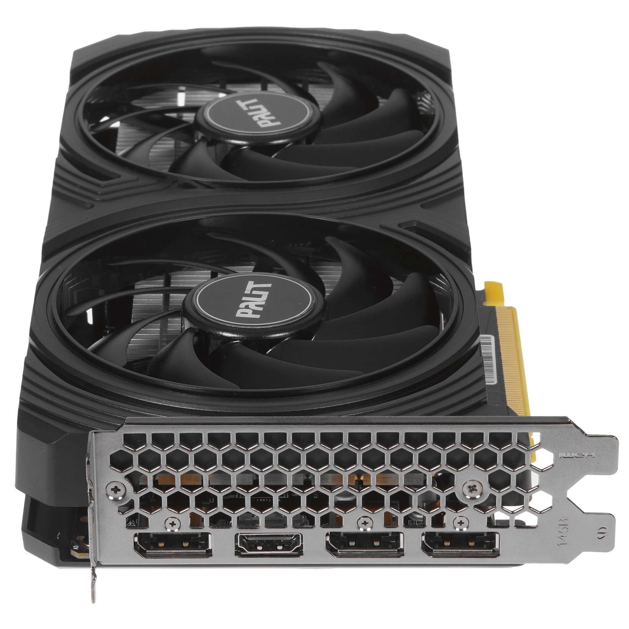Видеокарта Palit RTX4060 INFINITY 2 OC NVIDIA GeForce RTX 4060 8Gb 128bit PCI-E 4.0 GDDR6 1830/17000