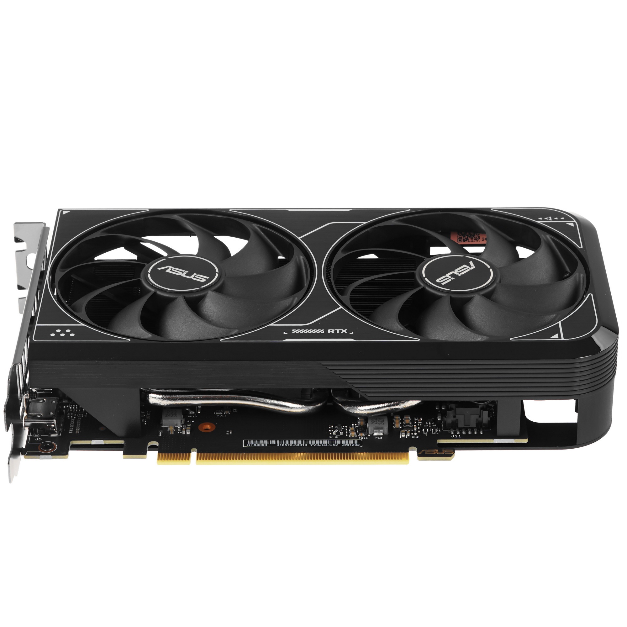 Видеокарта Asus DUAL-RTX4060-O8G-V2 NVIDIA GeForce RTX 4060 8Gb 128bit GDDR6 PCI-E 4.0 2505/17000 HD