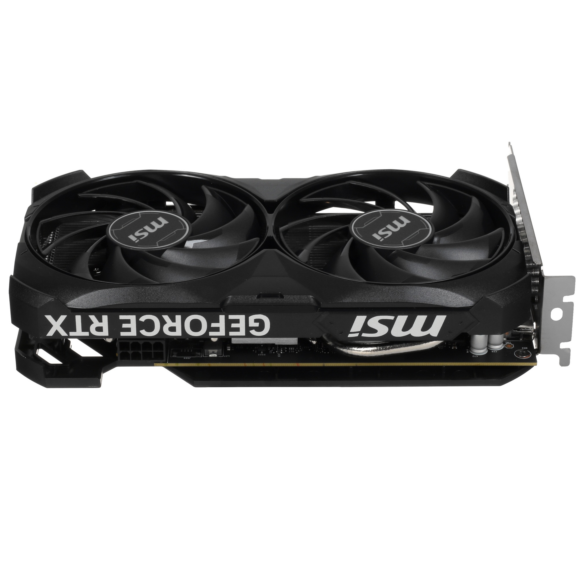 Видеокарта MSI RTX4060 VENTUS 2X BLACK 8G OC  GDDR6 128-bit DPx3 HDMI ATX 2FAN