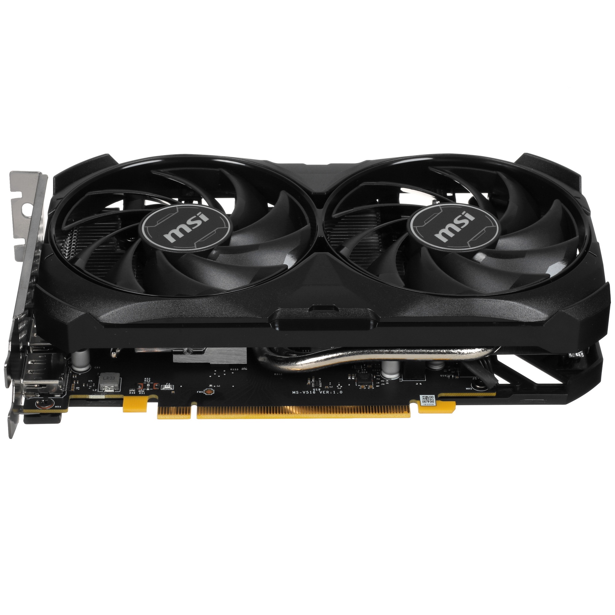 Видеокарта MSI RTX4060 VENTUS 2X BLACK 8G OC  GDDR6 128-bit DPx3 HDMI ATX 2FAN