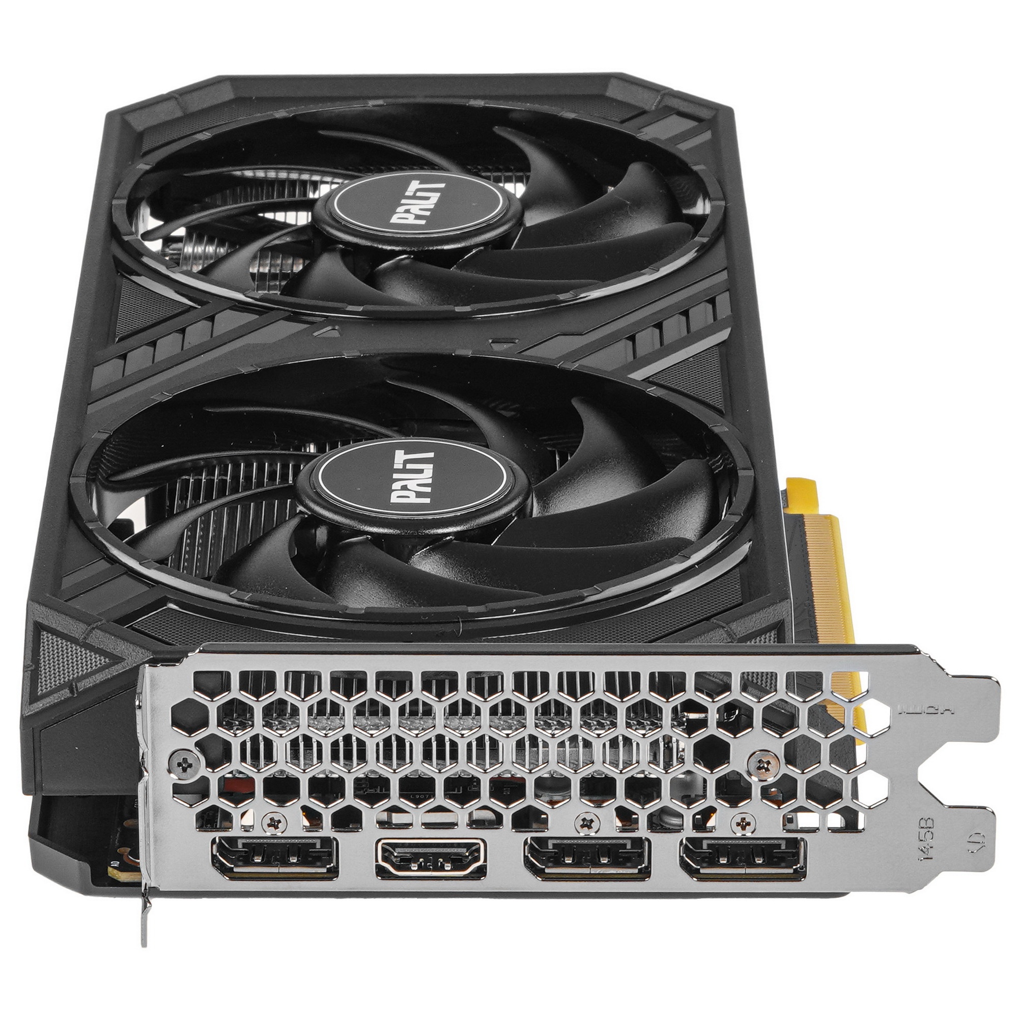 Видеокарта Palit PA-RTX4060 DUAL OC 8GB 8192Mb 128 GDDR6 1830/17000 HDMIx1 DPx3 HDCP Ret