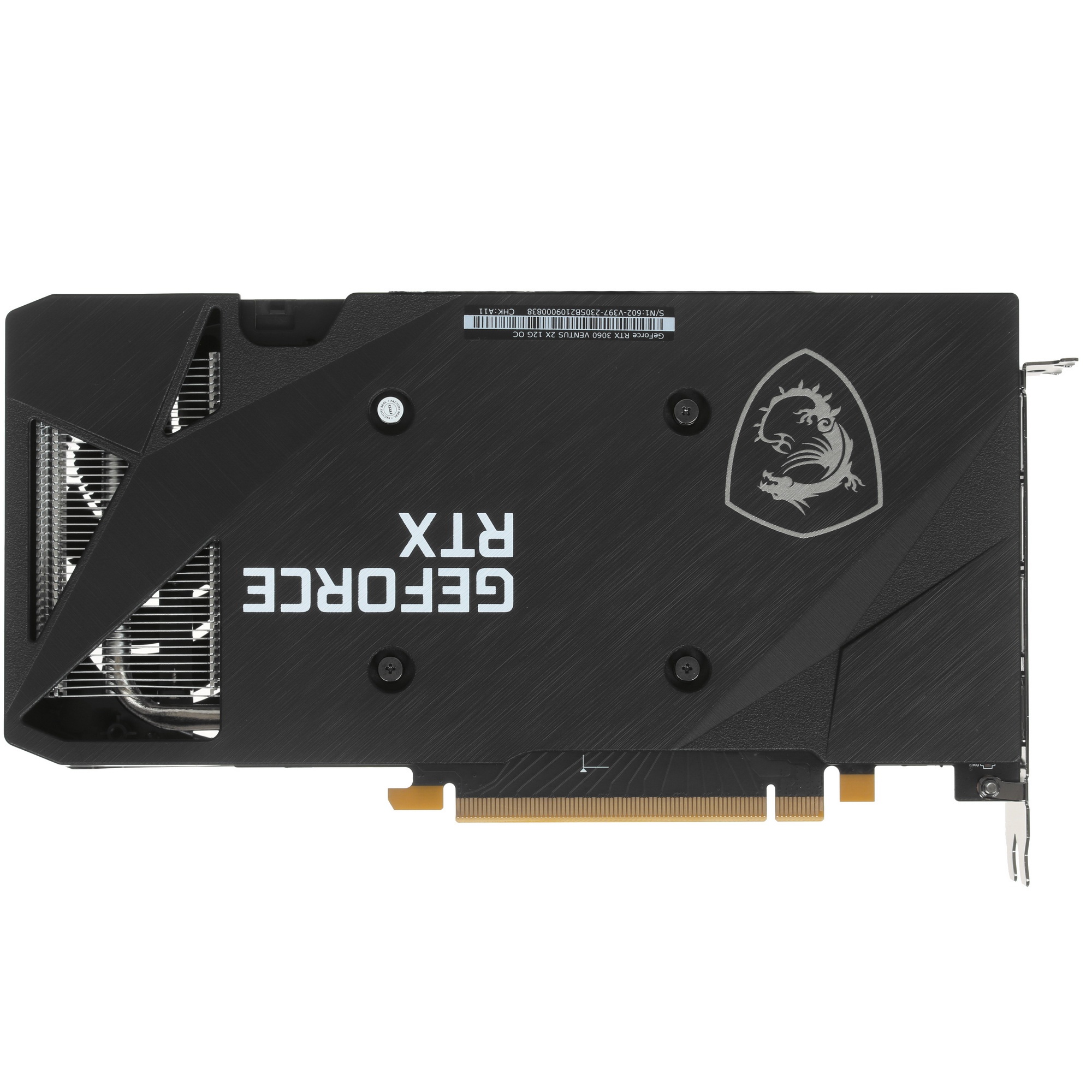 Видеокарта MSI RTX3060 VENTUS 2X 12G OC GDDR6 1680/15000 HDMIx1 DPx3 HDCP