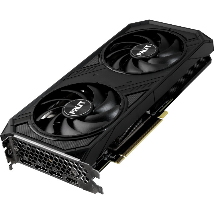 Видеокарта Palit PA-RTX4070 DUAL OC 12GB 12288Mb 192 GDDR6X 1920/21000 HDMIx1 DPx3 HDCP Ret