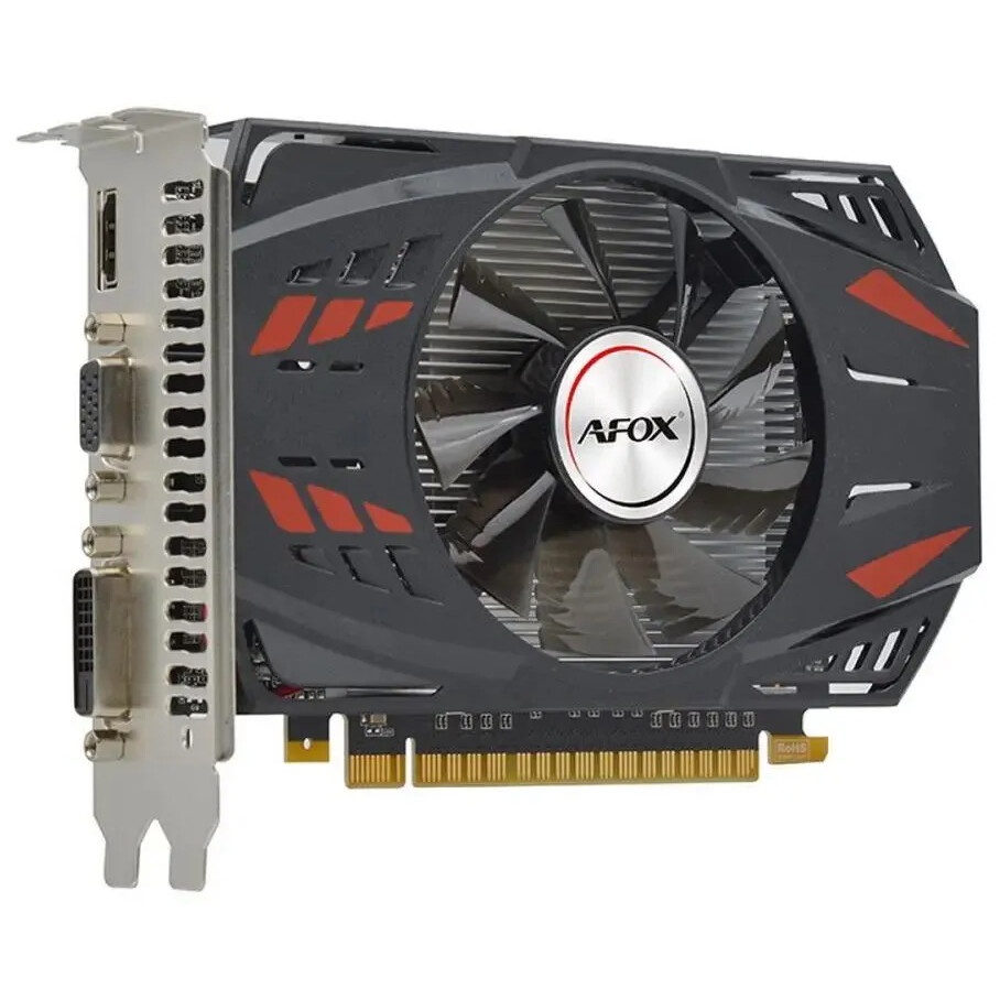 Видеокарта Afox Geforce GT740 2GB GDDR5 128-bit DVI HDMI VGA ATX 1FAN RTL
