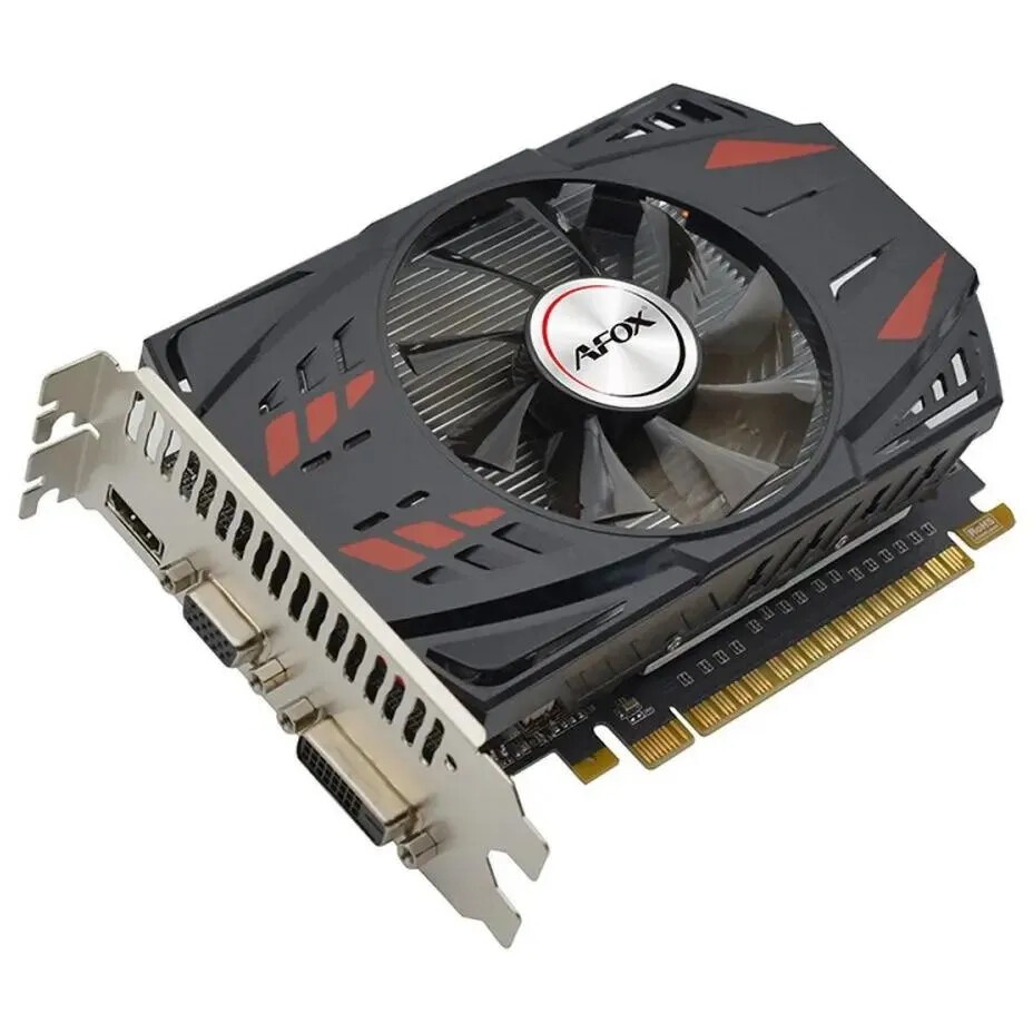 Видеокарта Afox Geforce GT740 2GB GDDR5 128-bit DVI HDMI VGA ATX 1FAN RTL
