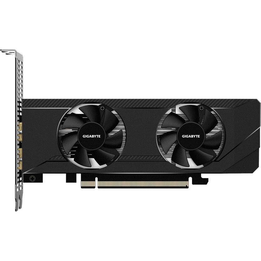 Видеокарта Gigabyte PCI-E 4.0 GV-R64D6-4GL AMD Radeon RX 6400 4096Mb 64 GDDR6 2039/16000 HDMIx1 DPx1