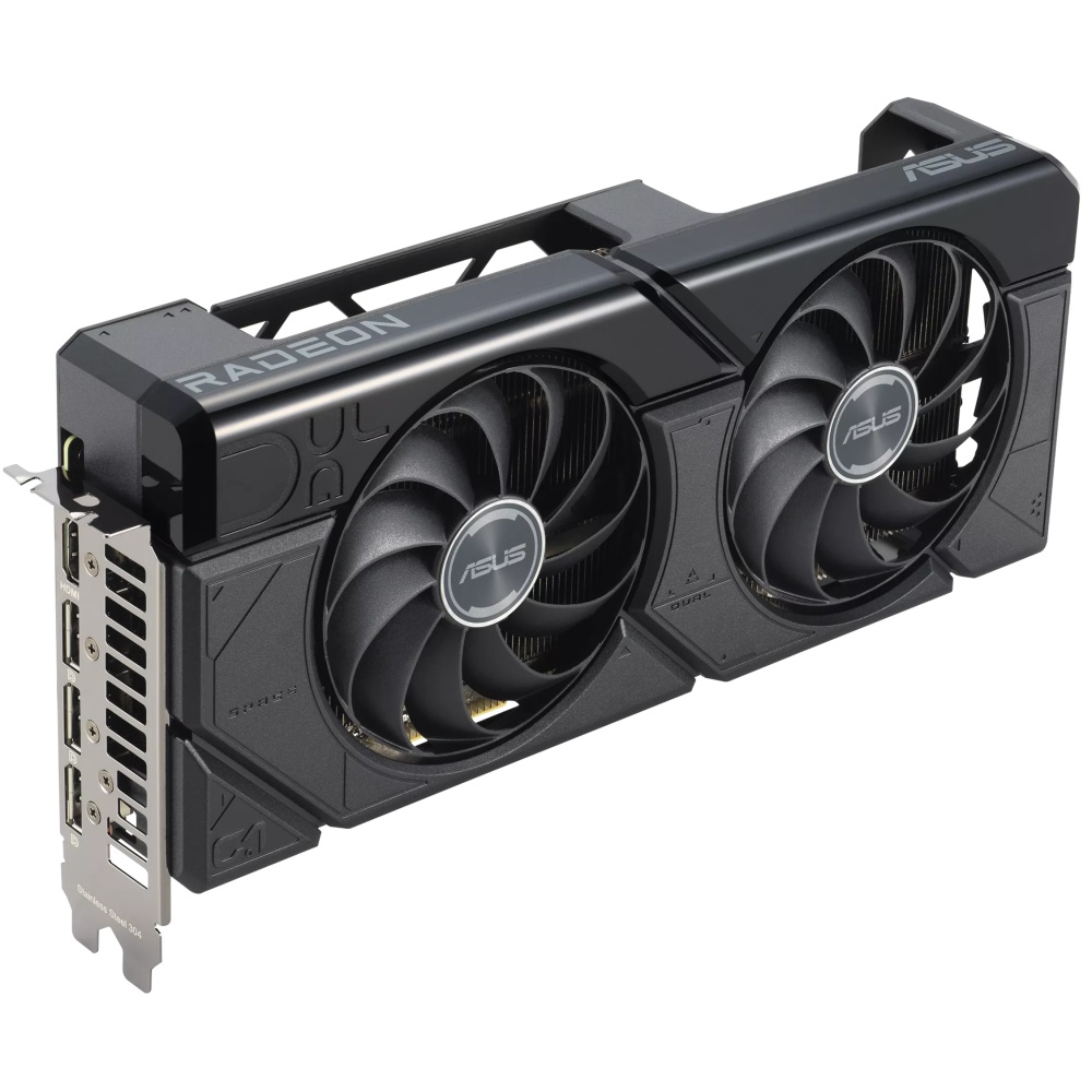 Видеокарта Asus DUAL-RX7800XT-O16G RX7800XT,HDMI*1,DP*3,16G,D6