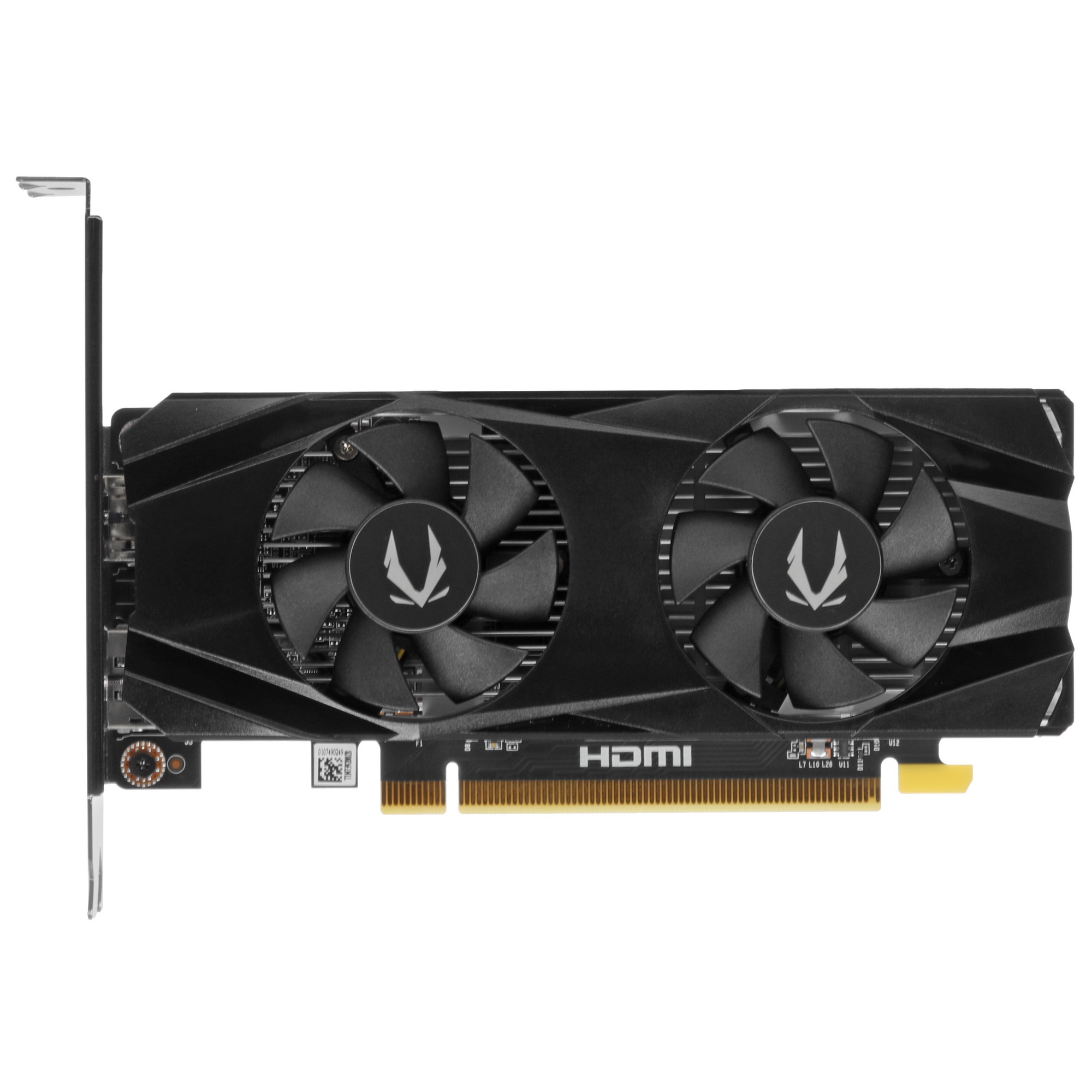 Видеокарта Zotac PCI-E 4.0 RTX 3050 LP NVIDIA GeForce RTX 3050 6Gb 96bit GDDR6 1470/14000 HDMIx1 DPx