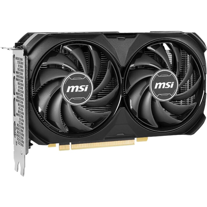 Видеокарта MSI RTX4060Ti VENTUS 2X BLACK OC PCI-E 4.0 8 ГБ GDDR6, 128 бит, DisplayPort x3, HDMI