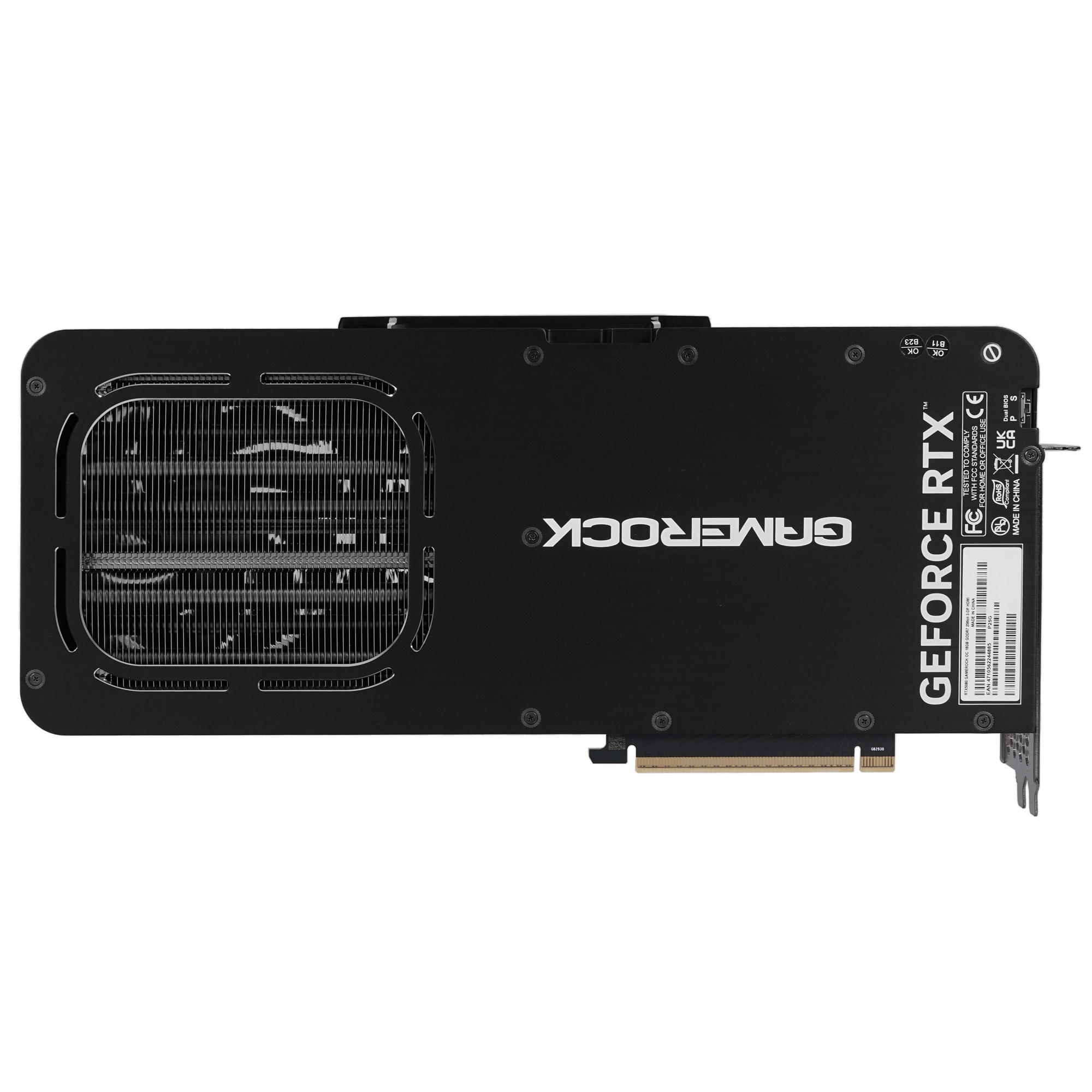 Видеокарта Palit RTX5080 GAMEROCK OC 16GB GDDR7 256bit 3xDP HDMI 3FAN RTL
