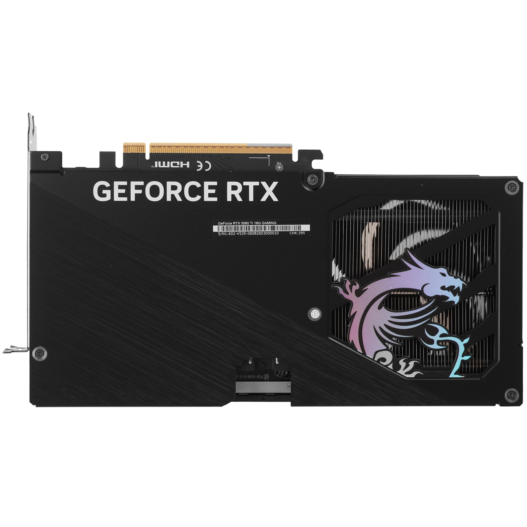 Видеокарта MSI GeForce RTX 5060 Ti 16G GAMING OC