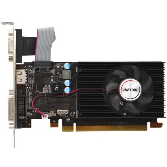 Видеокарта AFOX R5 230 1GB DDR3 64Bit, LP Single Fan AFR5230-1024D3L5