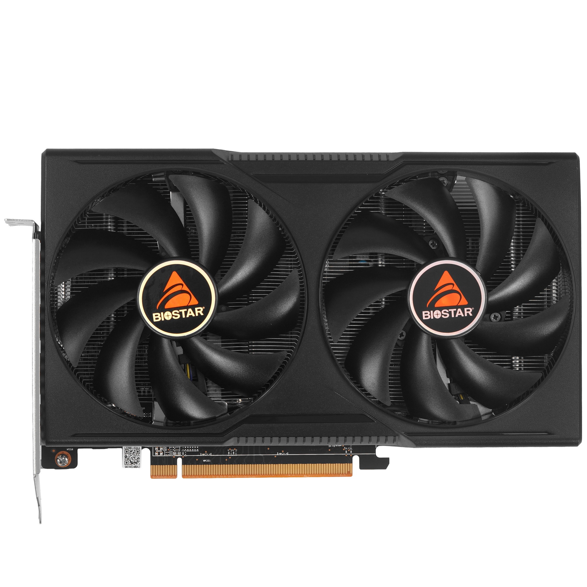 Видеокарта Biostar PCI-E 4.0 VA76S6RM81 RX7600 OC AMD Radeon RX 7600 8Gb 128bit GDDR6 2318/18000 HDM