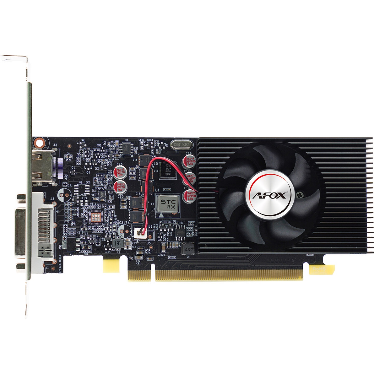 Видеокарта Afox GT1030 4GB GDDR4 64bit DVI HDMI 1FAN LP RTL