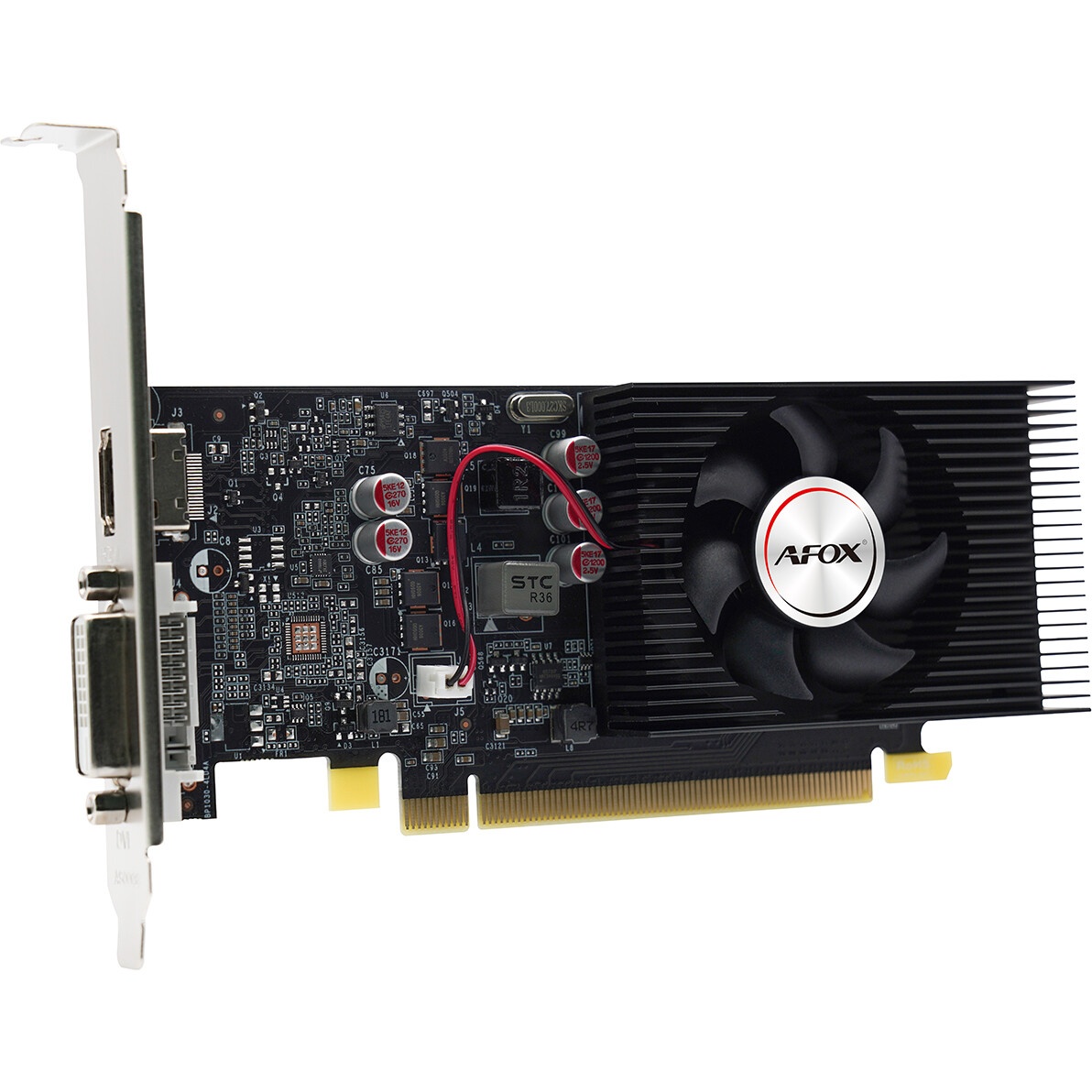 Видеокарта Afox GT1030 4GB GDDR4 64bit DVI HDMI 1FAN LP RTL