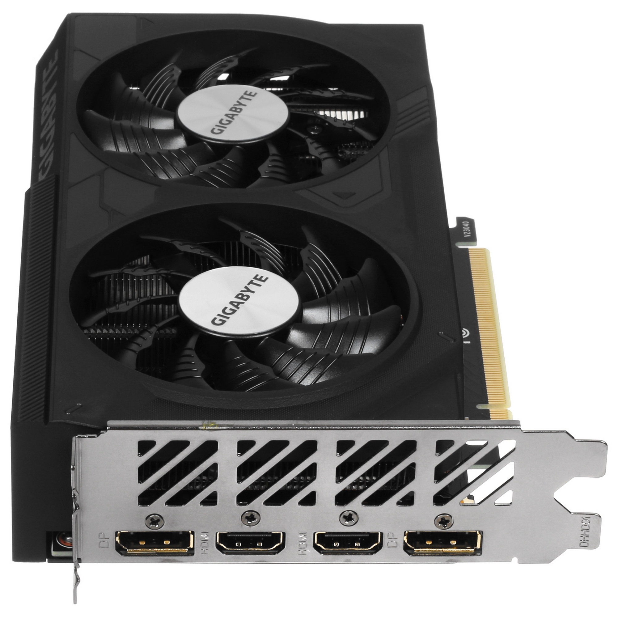 Видеокарта Gigabyte NVIDIA GeForce RTX 4060 8Gb 128bit GDDR6 2475/17000 HDMIx2 DPx2 HDCP Ret GV-N406