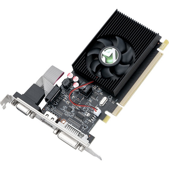 Видеокарта MAXSUN MS-R5 230 Power Hammer SI 2G M0 2Gb GDDR3, 64bit, 625/1066Mhz, DP/HDMI/DVI, 25W Re