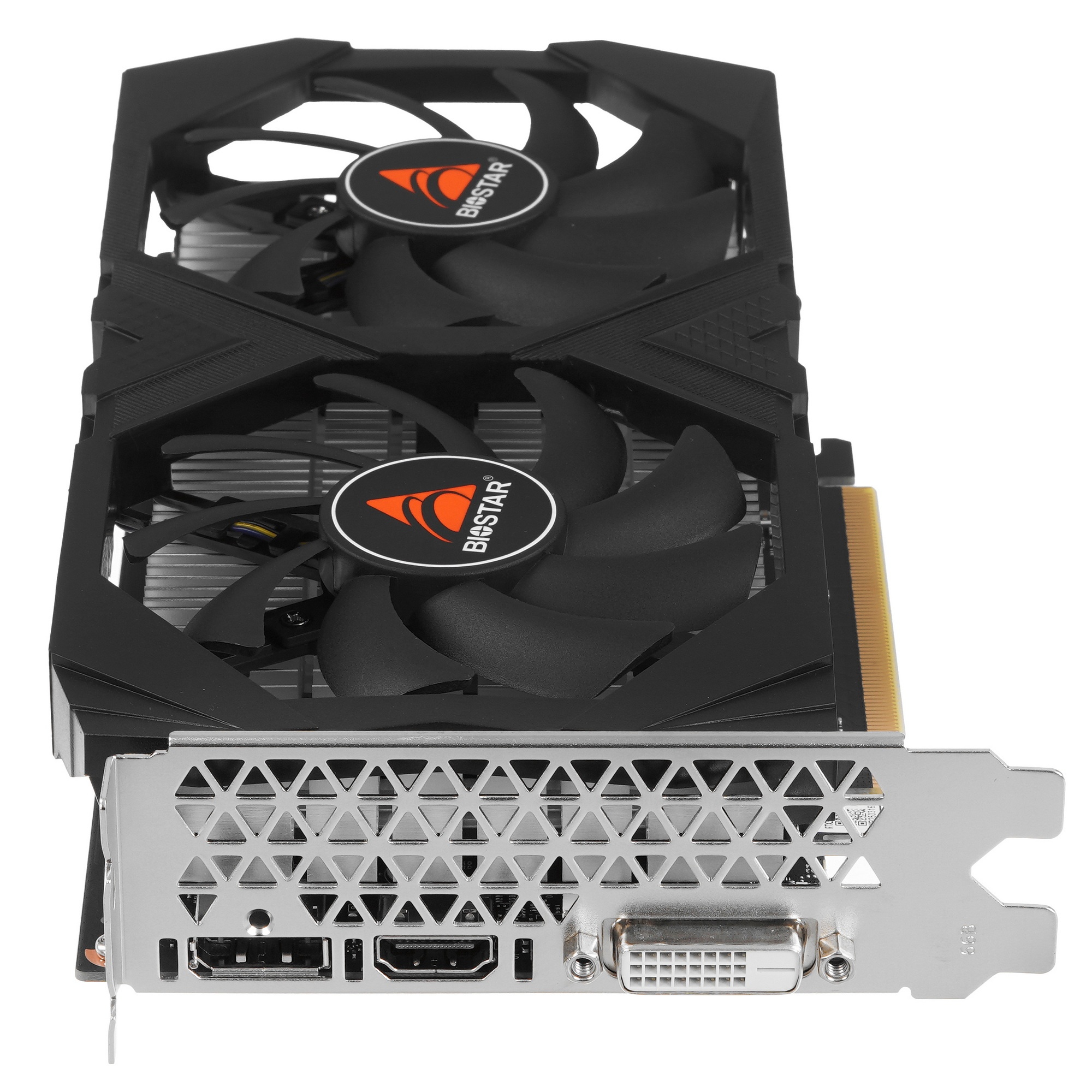 Видеокарта Biostar PCI-E RTX3050-6G NVIDIA GeForce RTX 3050 6Gb 96bit GDDR6 1042/14000 HDMIx1 DPx3 H