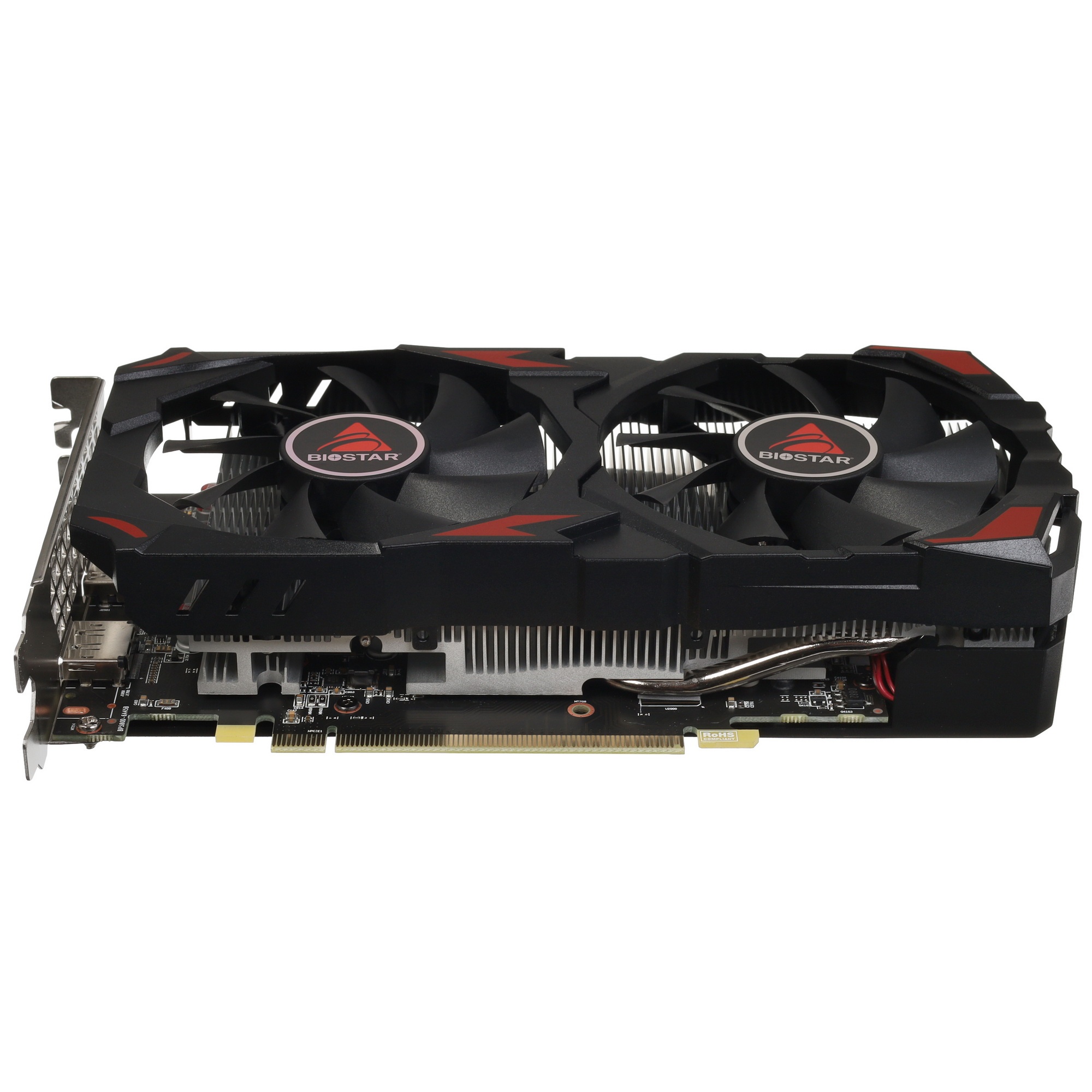 Видеокарта Biostar AMD Radeon RX 580 8Gb VA5815RQ82 PCI-E 256bit GDDR5 1274/7000 HDMIx1 DPx2 HDCP Re