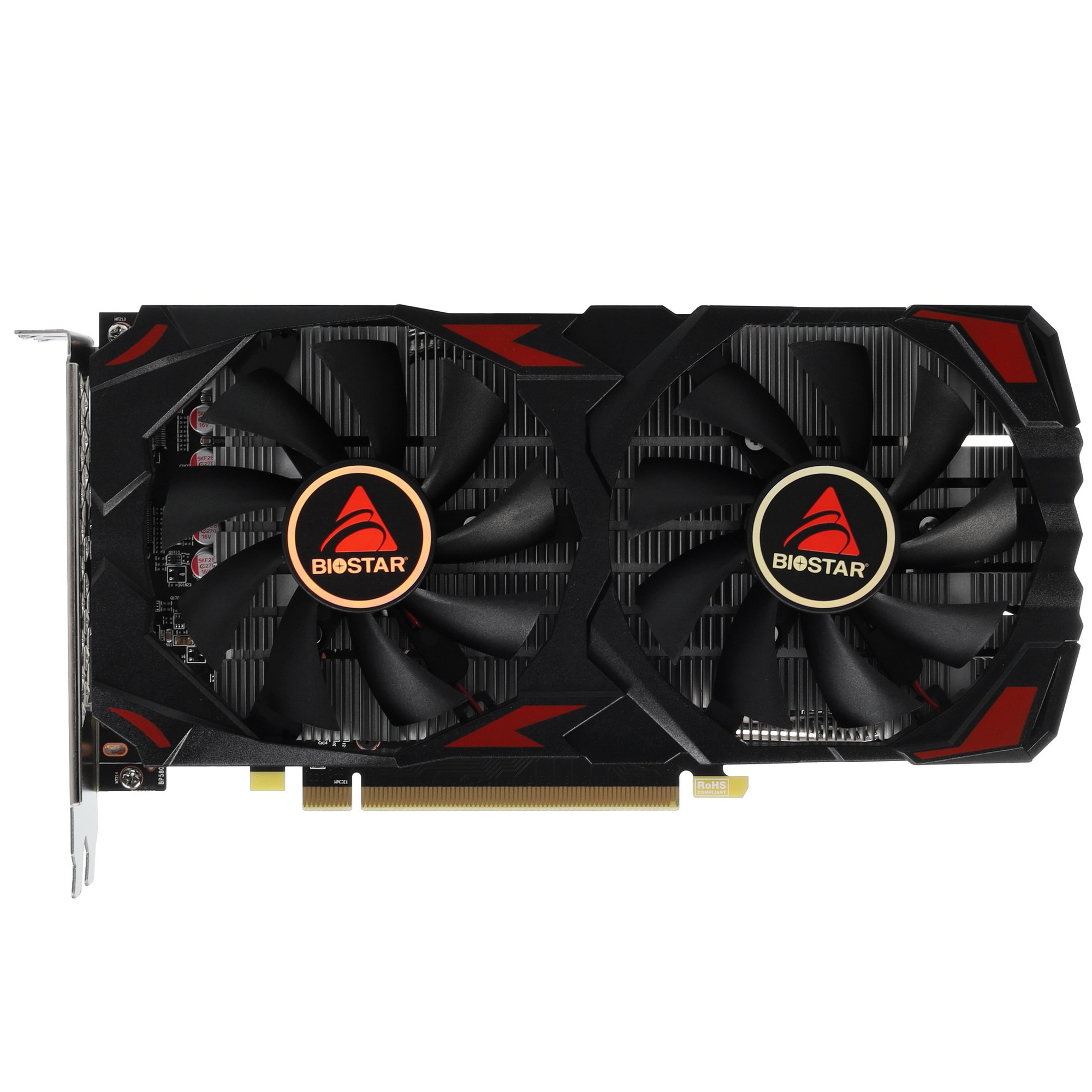 Видеокарта Biostar AMD Radeon RX 580 8Gb VA5815RQ82 PCI-E 256bit GDDR5 1274/7000 HDMIx1 DPx2 HDCP Re