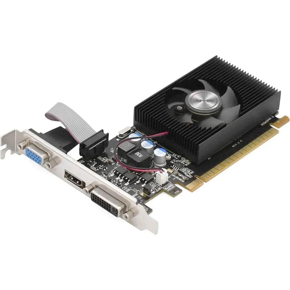 Видеокарта AFOX Geforce GT730 4GB DDR3 128Bit DVI HDMI VGA LP Single Fan