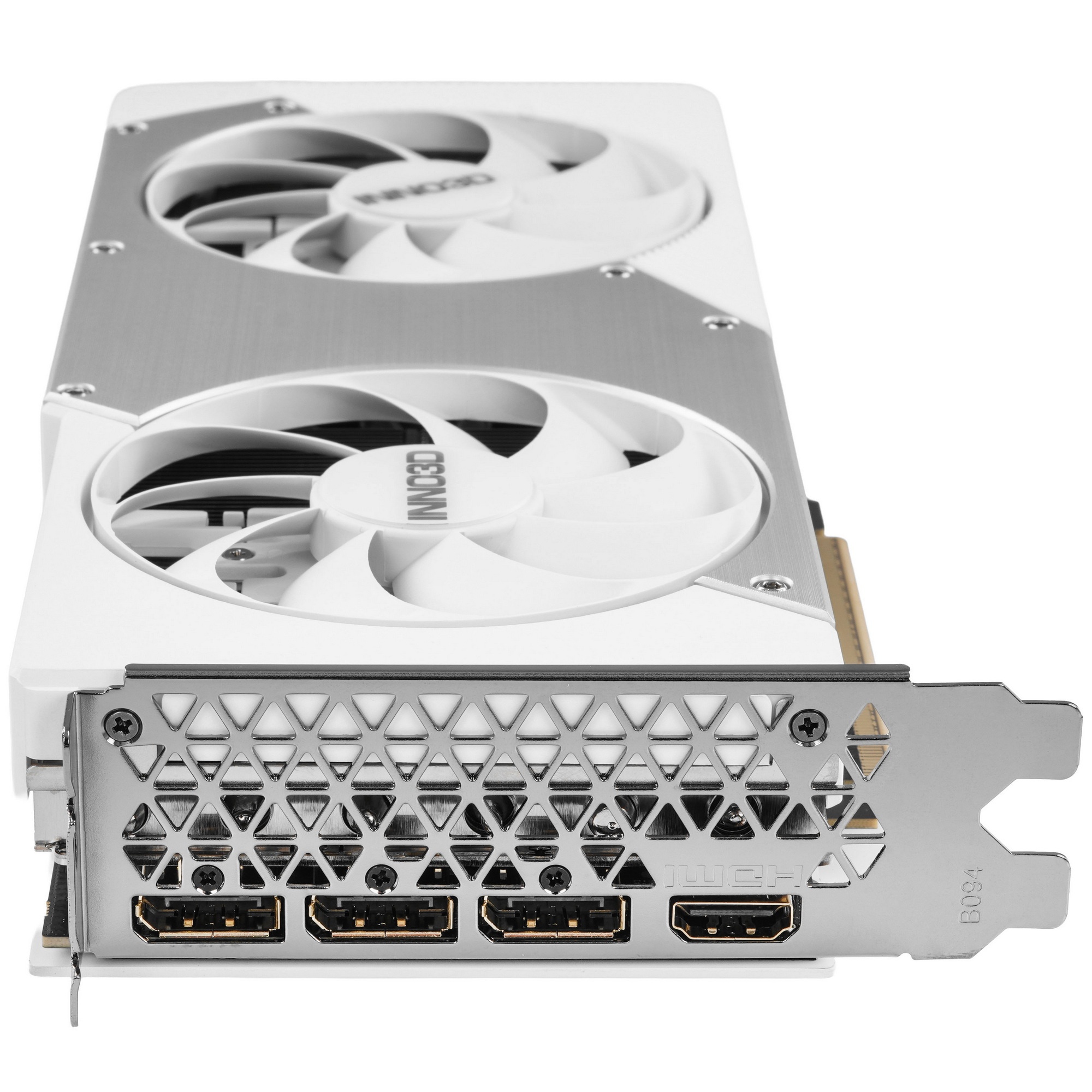 Видеокарта INNO3D RTX5070 TWIN X2 ОС WHITE 12GB GDDR7 192bit 3xDP HDMI 2FAN RTL