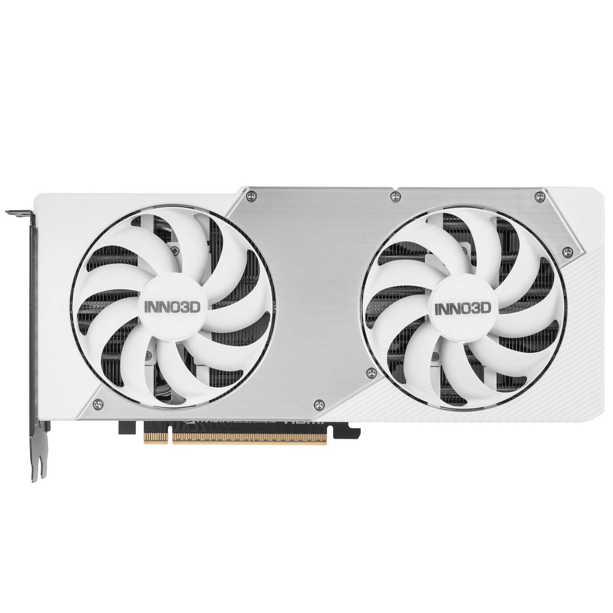 Видеокарта INNO3D RTX5070 TWIN X2 ОС WHITE 12GB GDDR7 192bit 3xDP HDMI 2FAN RTL