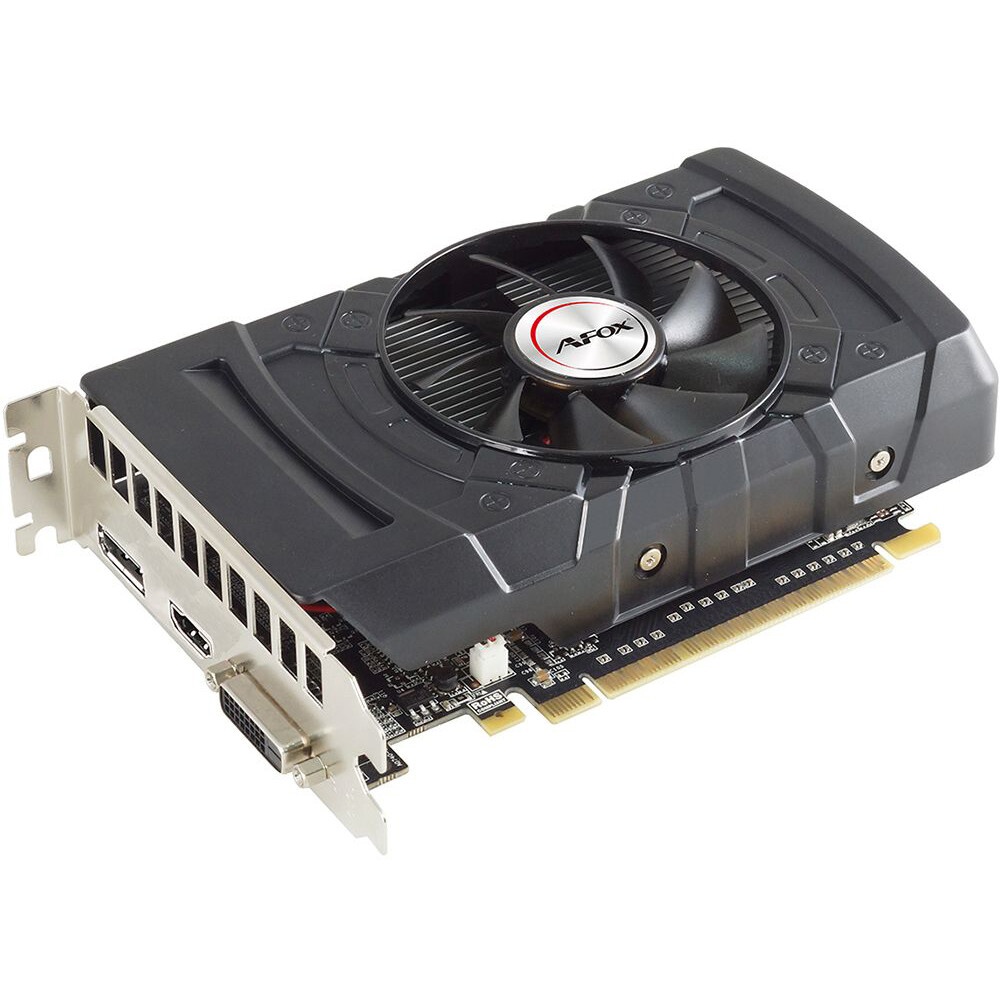 Видеокарта AFOX RX 550 4GB GDDR5 1 28Bit, ATX Single Fan  AFRX550-4096D5H3