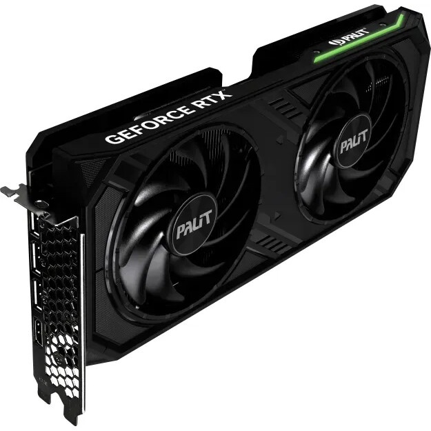 Видеокарта Palit RTX4070 DUAL NVIDIA GeForce RTX 4070 12Gb 192bit GDDR6 1920/20000 HDMIx1 DPx3 HDCP