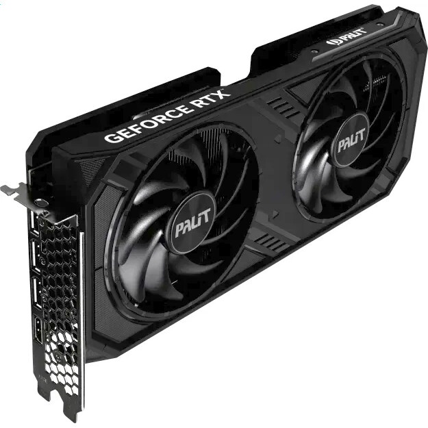 Видеокарта Palit RTX4070 DUAL NVIDIA GeForce RTX 4070 12Gb 192bit GDDR6 1920/20000 HDMIx1 DPx3 HDCP