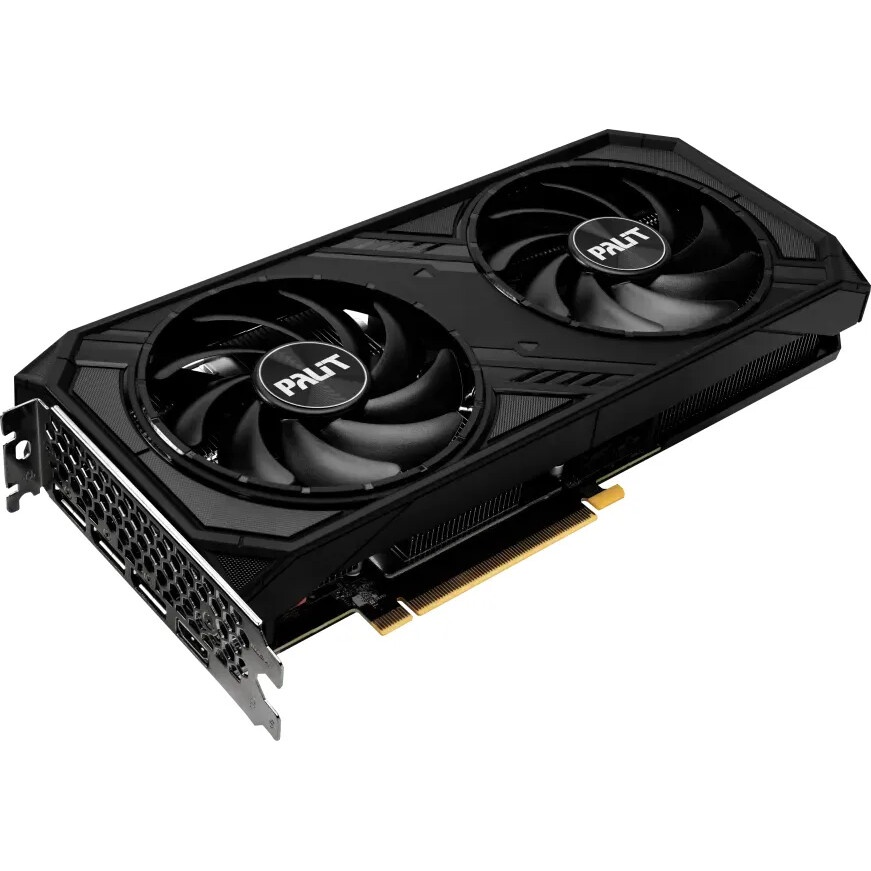 Видеокарта Palit RTX4070 DUAL NVIDIA GeForce RTX 4070 12Gb 192bit GDDR6 1920/20000 HDMIx1 DPx3 HDCP
