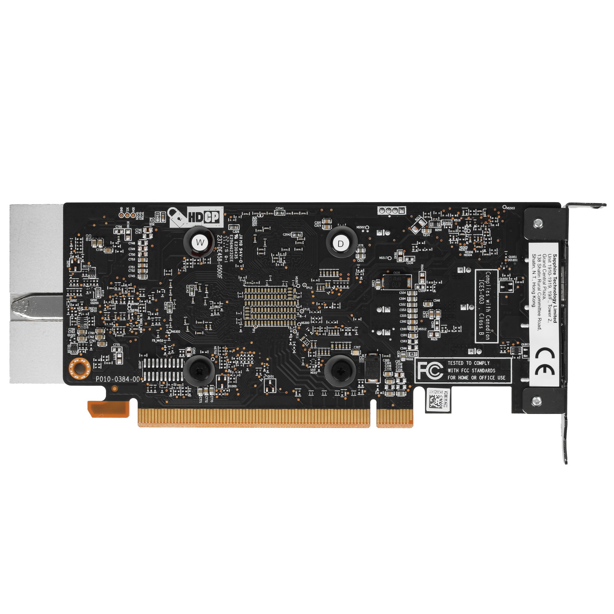 Видеокарта Sapphire Pulse PCI-E AMD Radeon RX 6400 4Gb (64bit/GDDR6/DP/HDMI/RTL) (11315-01-20G)