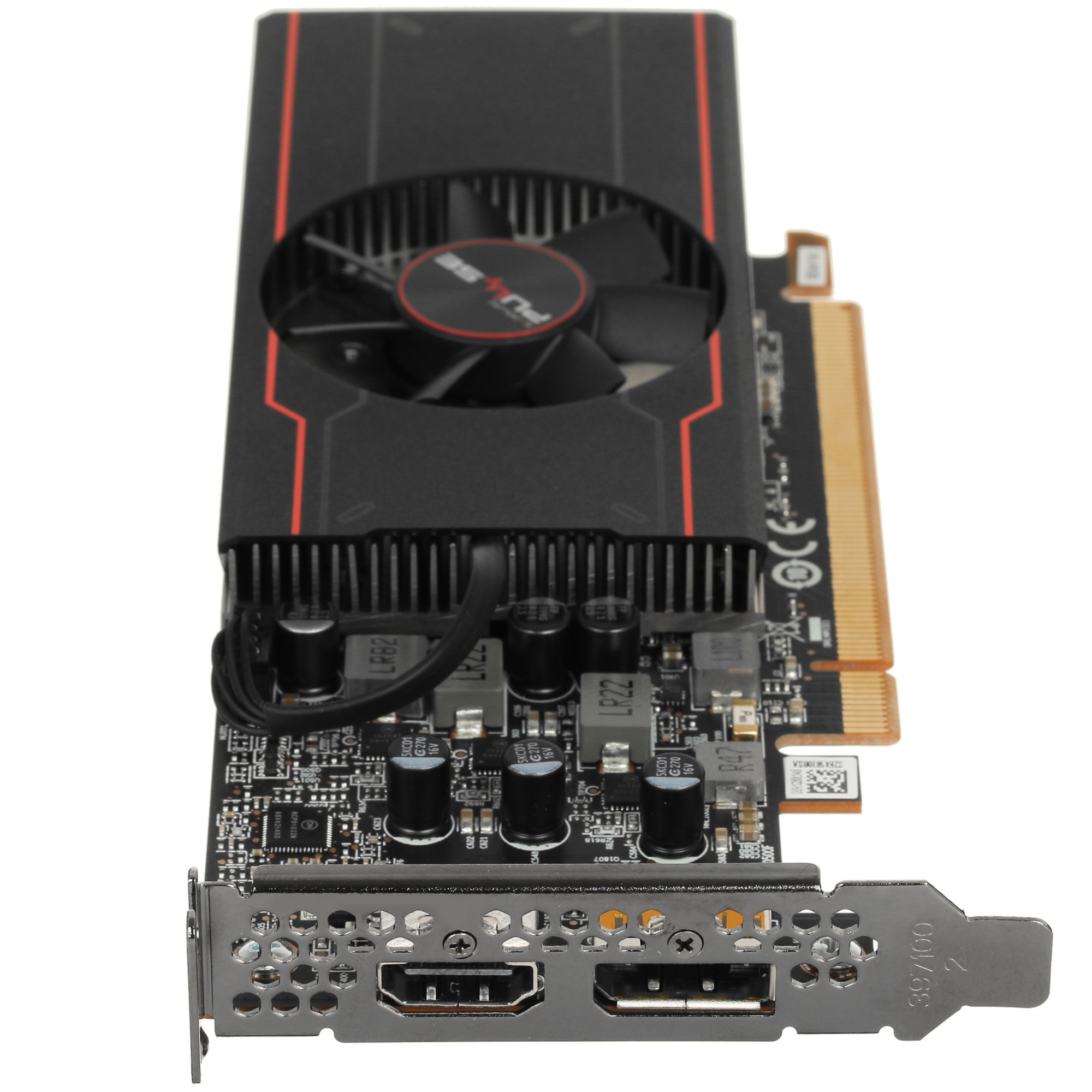 Видеокарта Sapphire Pulse PCI-E AMD Radeon RX 6400 4Gb (64bit/GDDR6/DP/HDMI/RTL) (11315-01-20G)