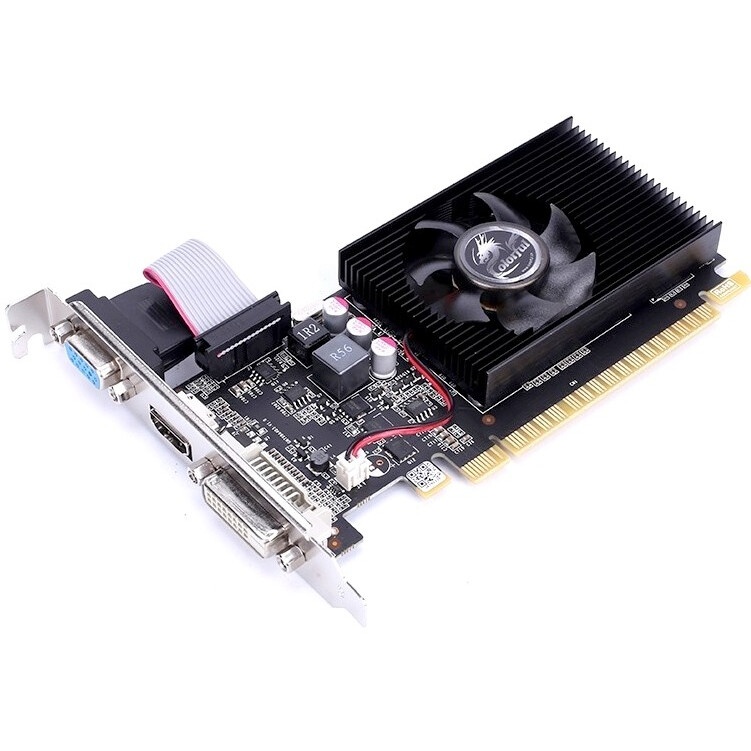 Видеокарта PALIT GeForce GT710 / 2GB DDR3 64bit / D-SUB, DVI-D, HDMI / PA-GT710-2GD3H / RTL