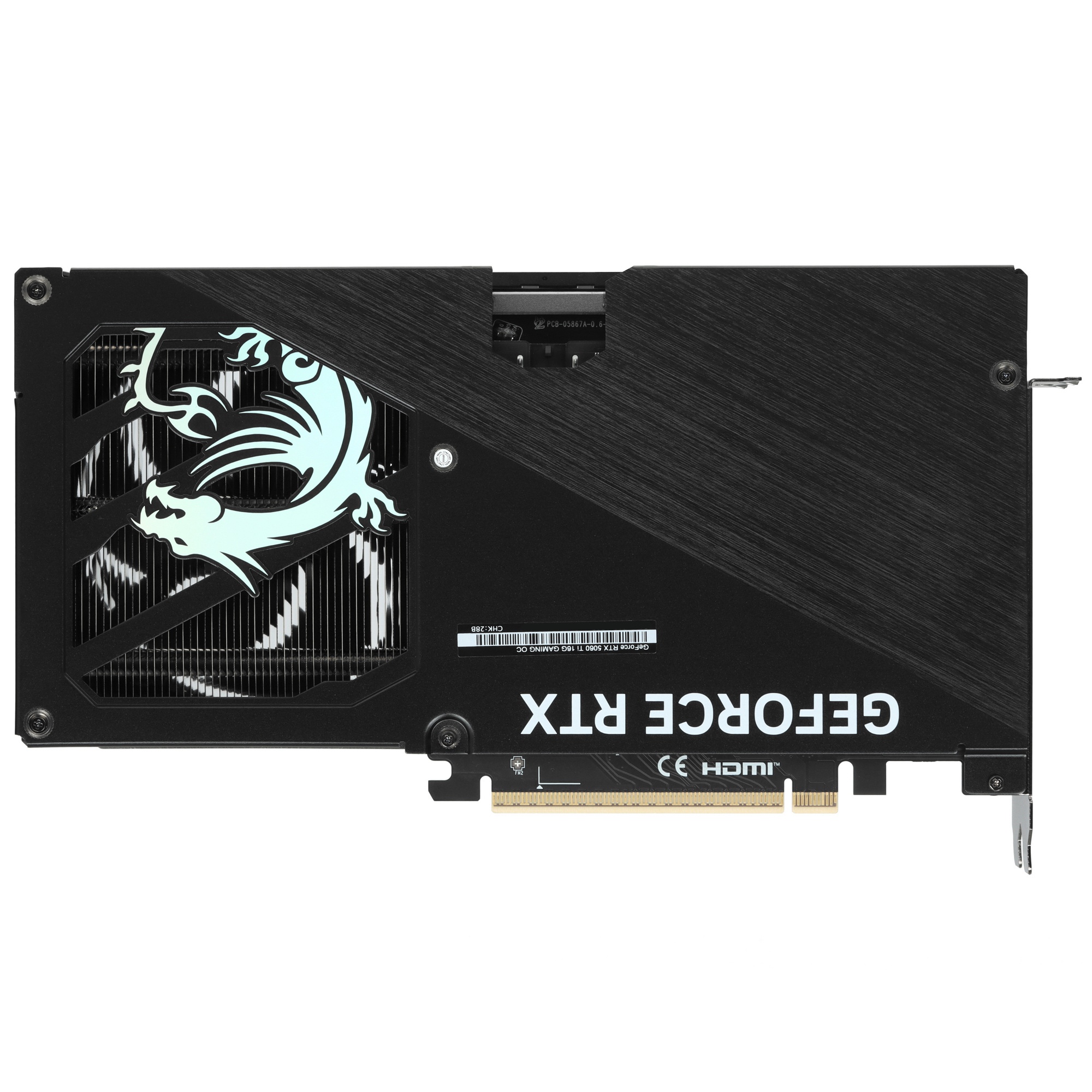 Видеокарта MSI RTX 5060 Ti 16G GAMING OC PCI-E 5.0 16Gb 128bit GDDR7 2647/28000 HDMIx1 DPx3 HDCP Ret