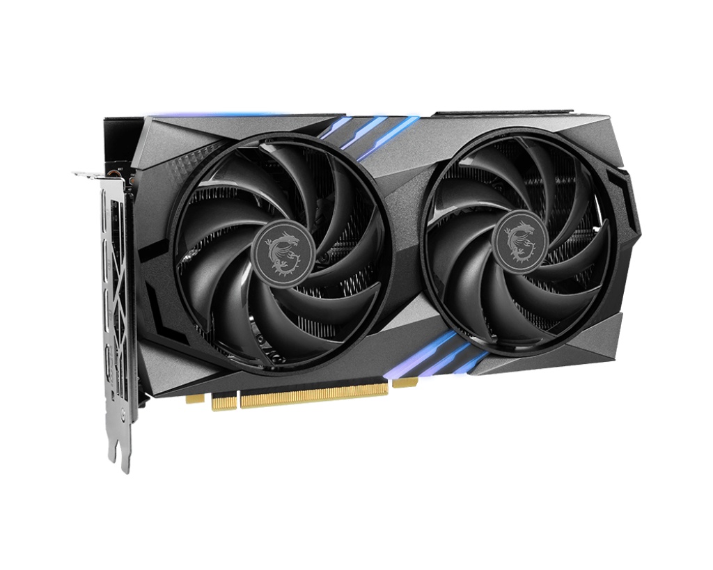 Видеокарта MSI PCIE16 RTX4060TI 8GB 4060TI VENT 2X BLACK 8G OC