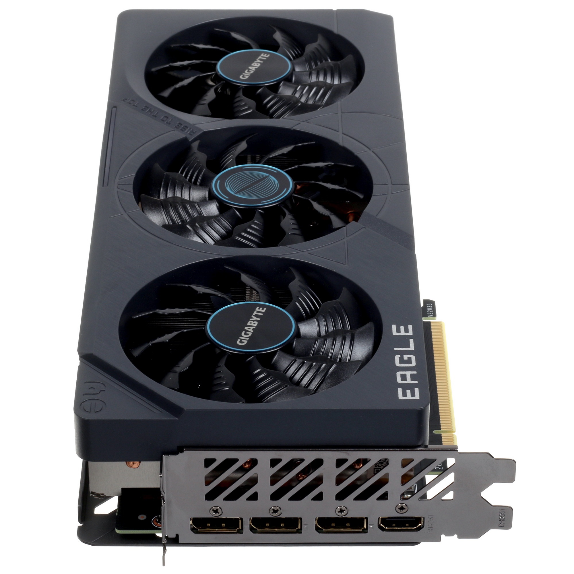 Видеокарта Gigabyte GV-N407TEAGLE OC-12GD 2.0 RTX 4070TI PCI-E 4.0 12288Mb 192 GDDR6X 2625/21000 HDM