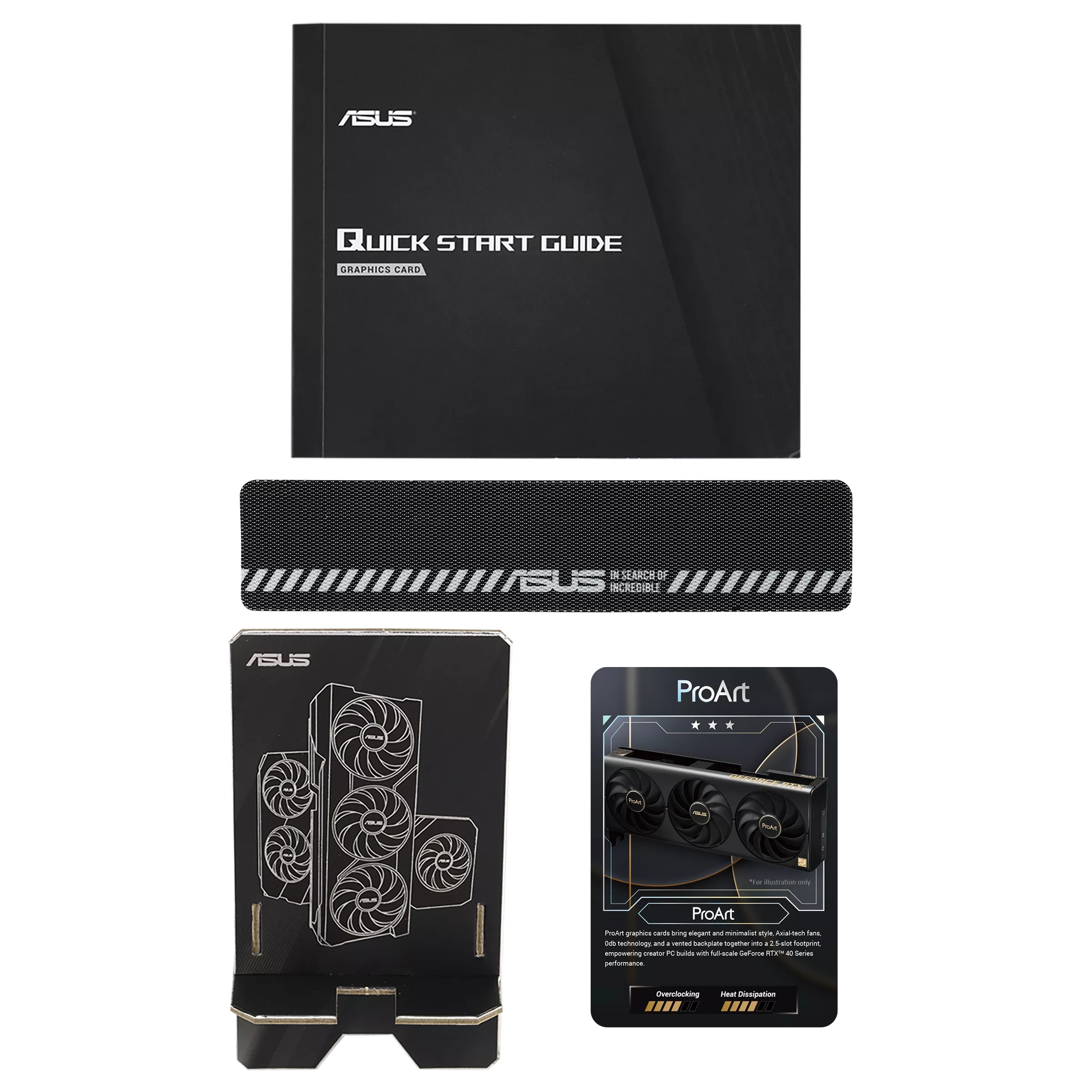 Видеокарта Asus PROART-RTX4060-O8G PCI-E 4.0 RTX4060 8192Mb 128 GDDR6 2550/17000 HDMIx1 DPx3 HDCP Re
