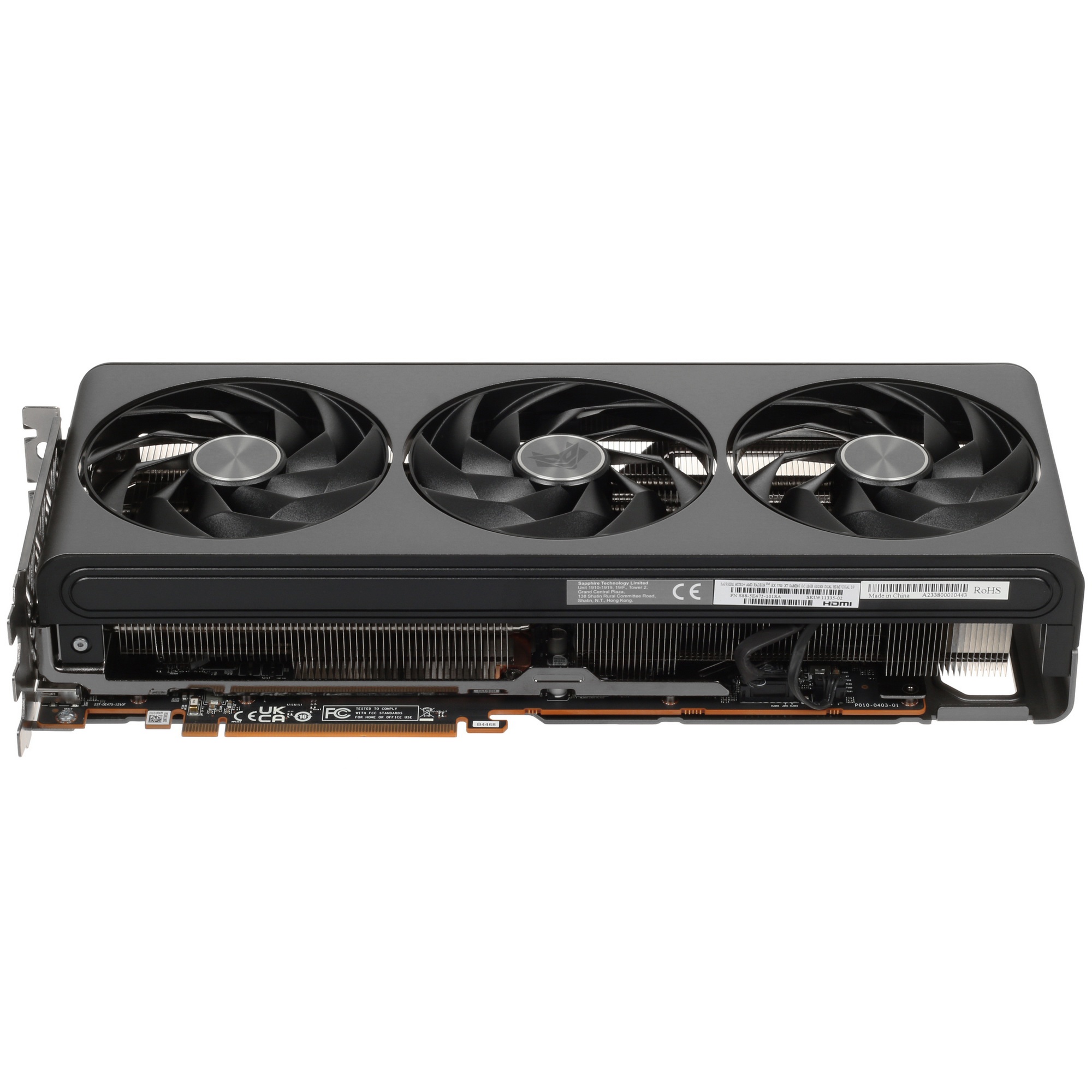 Видеокарта Sapphire PCI-E 4.0 11335-02-20G NITRO+ RX 7700 XT GAMING OC AMD Radeon RX 7700XT 12288Mb