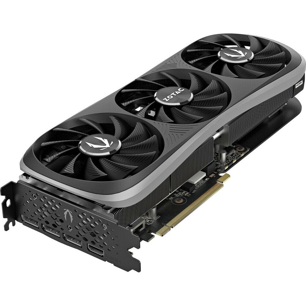 Видеокарта Zotac RTX4070 Trinity 12GB GDDR6X 192bit 3xDP HDMI 3FAN Premium Pack