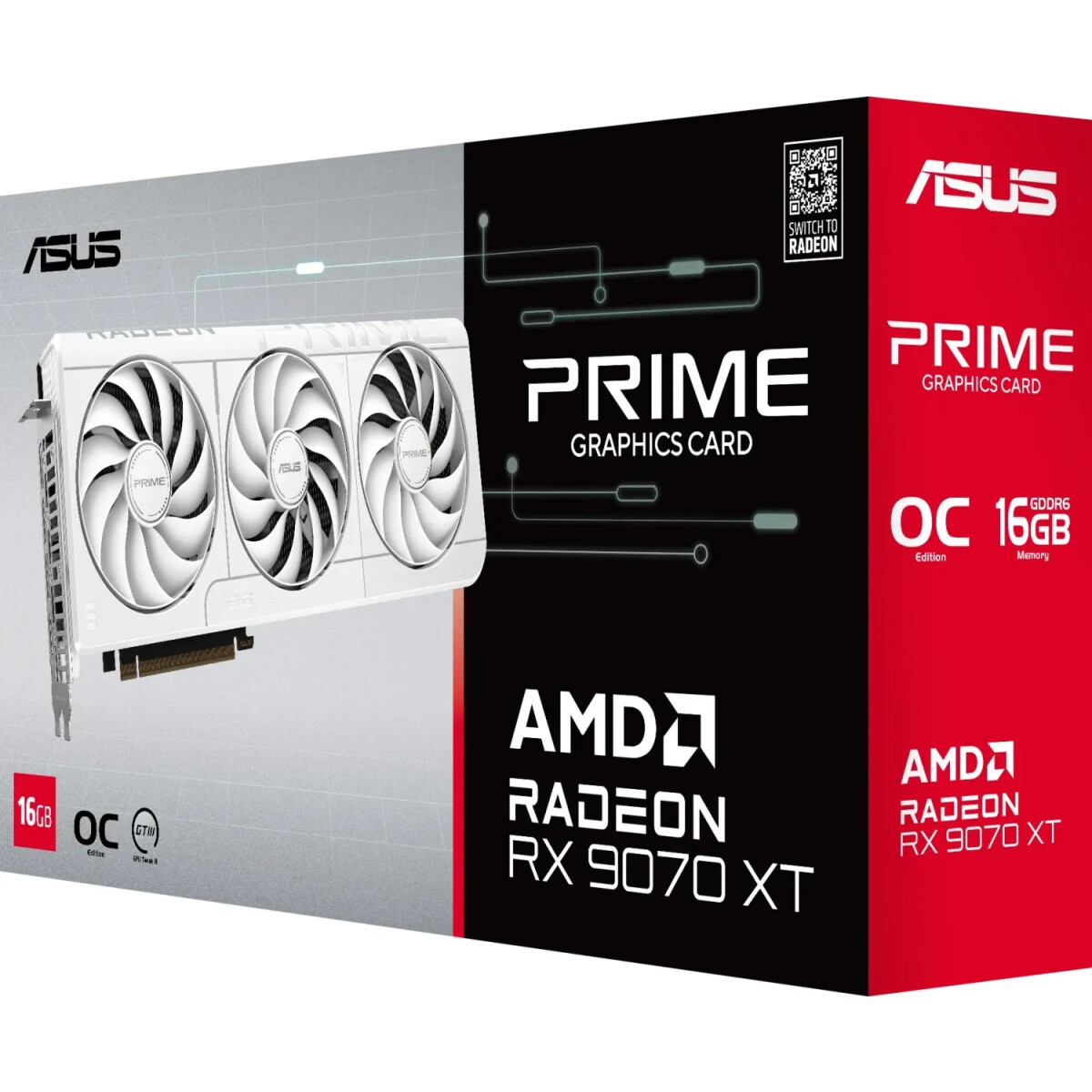 Видеокарта ASUS RX9070XT TUF GAMING COD BO7 SPECIAL EDITION OC 16GB GDDR6 256bit 3xDP HDMI 3FAN RTL