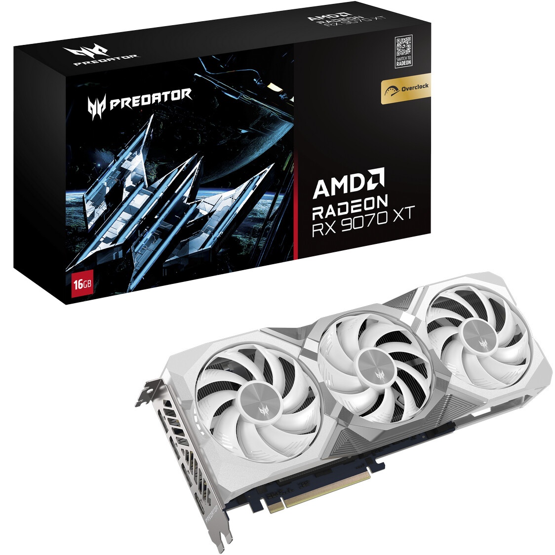 Видеокарта ASUS RX9070XT TUF GAMING COD BO7 SPECIAL EDITION OC 16GB GDDR6 256bit 3xDP HDMI 3FAN RTL