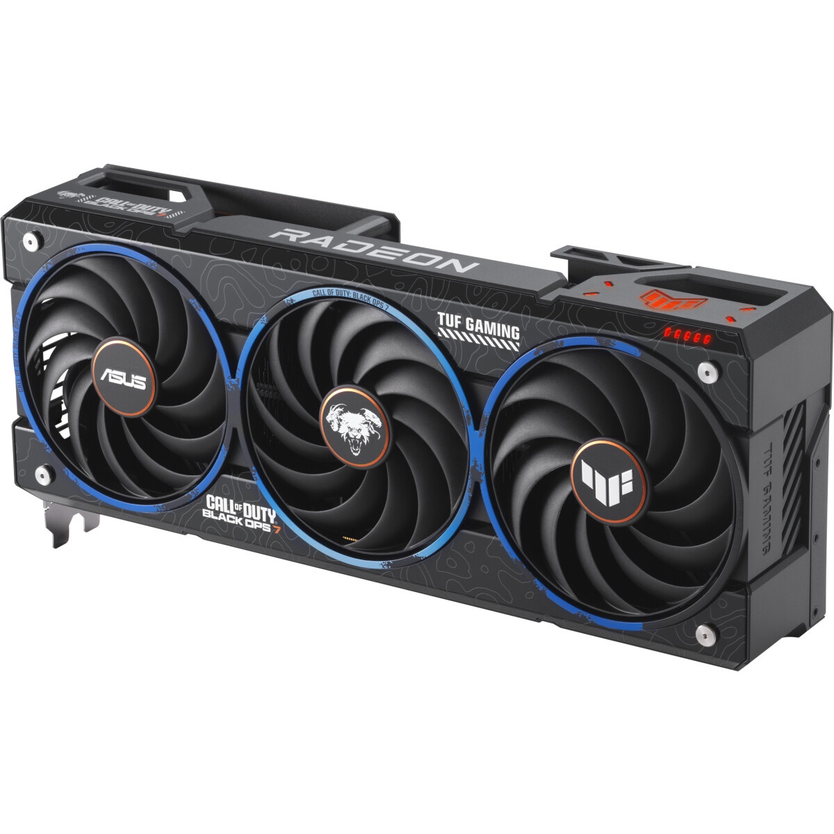 Видеокарта ASUS RX9070XT TUF GAMING COD BO7 SPECIAL EDITION OC 16GB GDDR6 256bit 3xDP HDMI 3FAN RTL