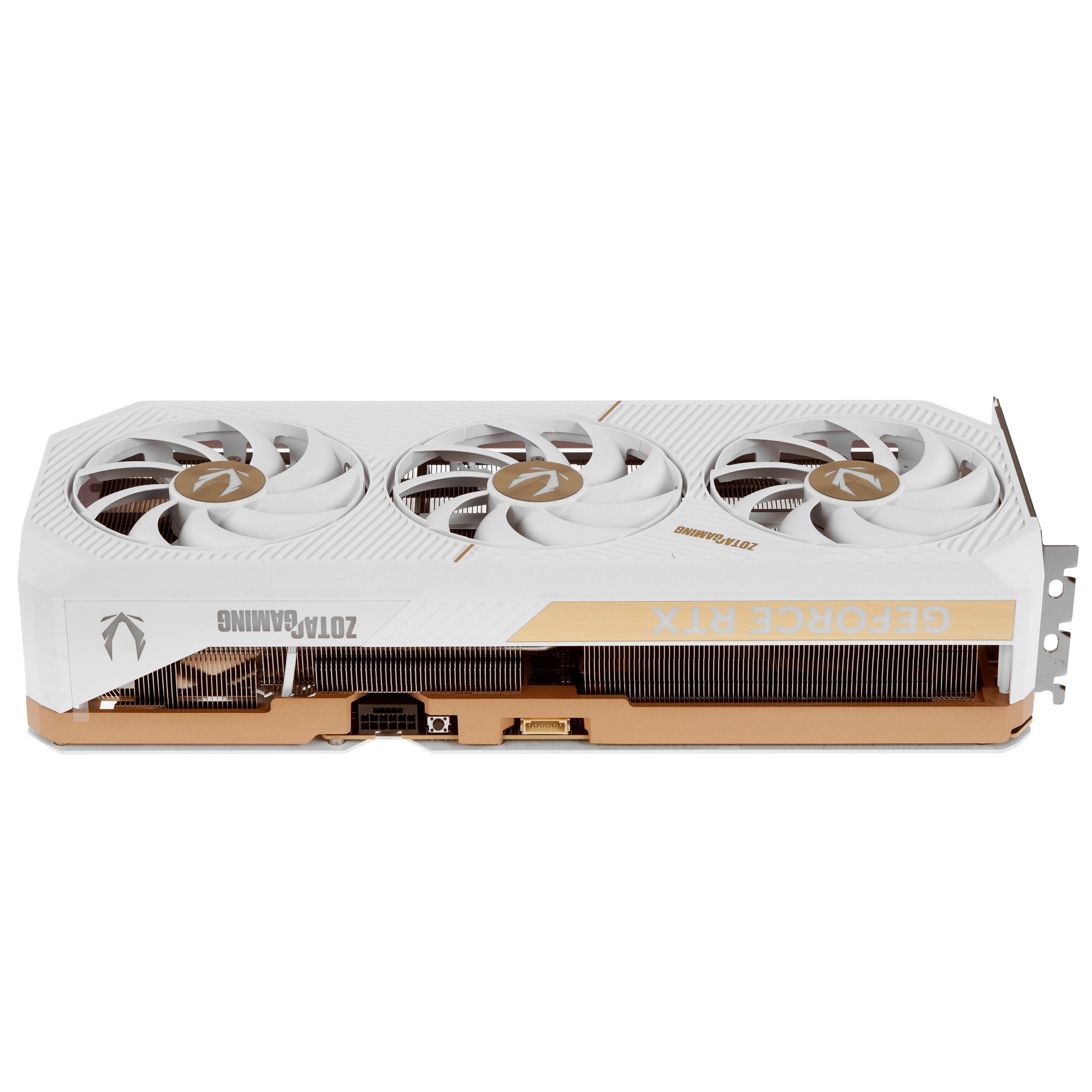 Видеокарта Zotac PCI-E 4.0 RTX 5080 SOLID OC WHITE ED NVIDIA GeForce RTX 5080 16Gb 256bit GDDR7 2640