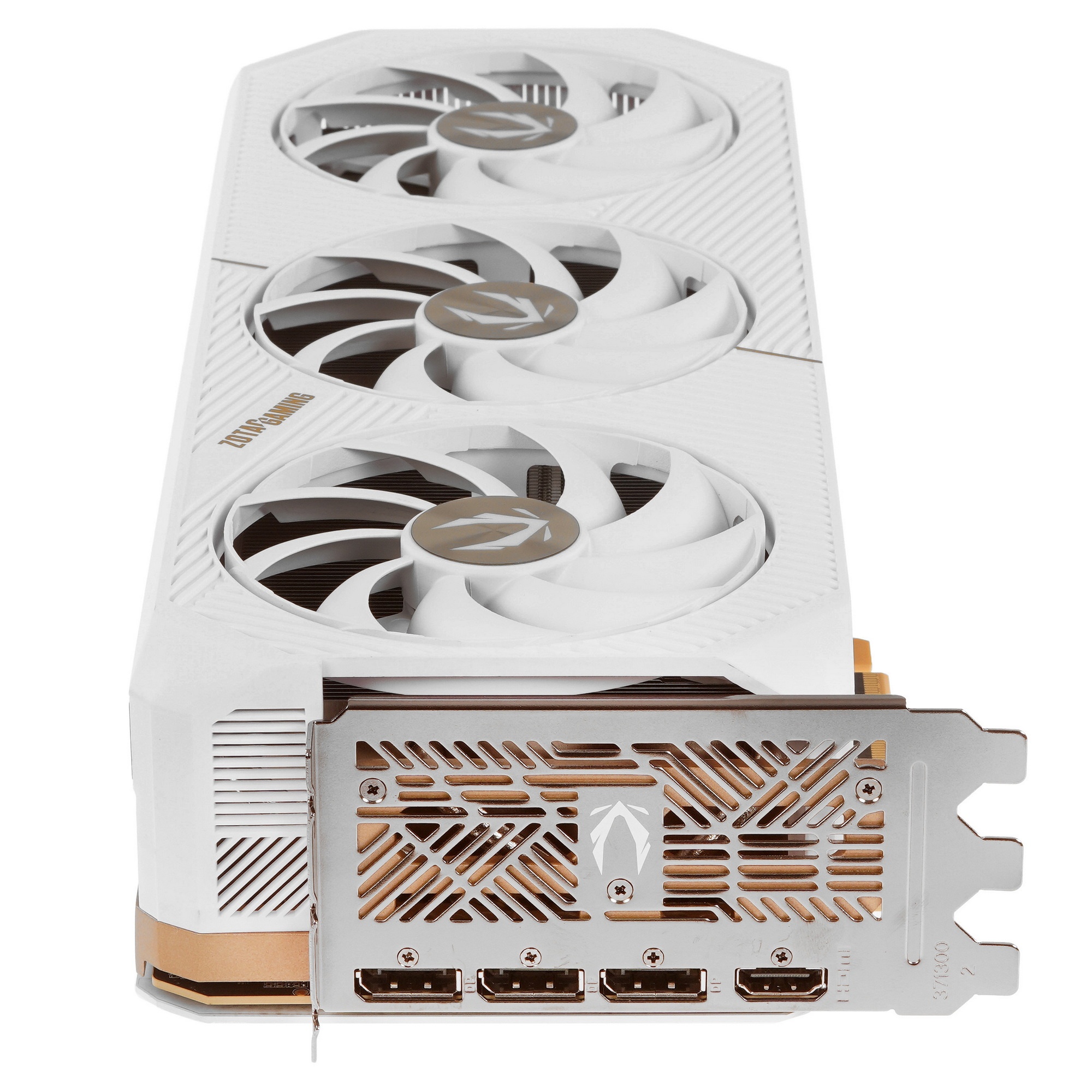 Видеокарта Zotac PCI-E 4.0 RTX 5080 SOLID OC WHITE ED NVIDIA GeForce RTX 5080 16Gb 256bit GDDR7 2640