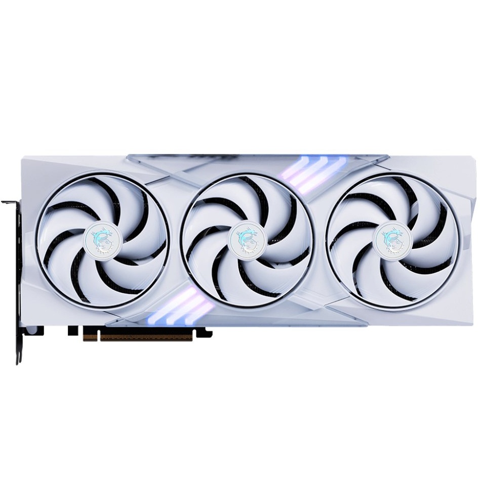 Видеокарта MSI GeForce RTX 5070 12G GAMING TRIO OC WHITE
