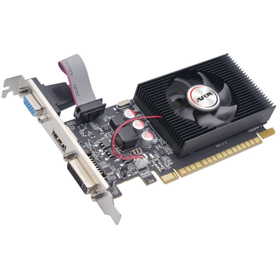 Видеокарта AFOX GT240 1024MB DDR3 128-Bit DVI HDMI D-Sub 1FAN RTL